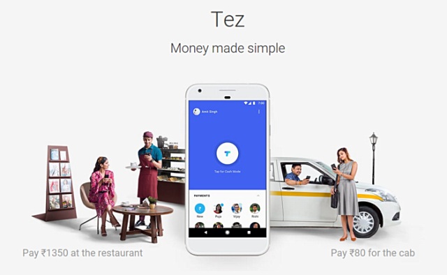 Arun Jaitley launches Google’s digital payment app Tez