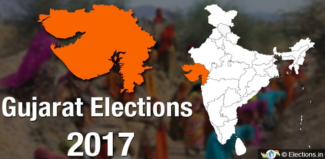 गुजरात में बीजेपी लगातार छठी बार जीत दर्ज की