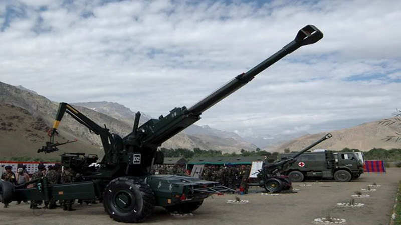 भारतीय सेना में 30 वर्ष बाद दो तोपों को शामिल किया गया