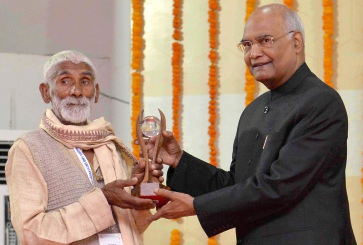 राष्ट्रपति रामनाथ कोविंद ने नवाचार पुरस्कार प्रदान किये