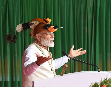 PM Modi laid foundation stone for Sela Tunnel in Arunachal Pradesh