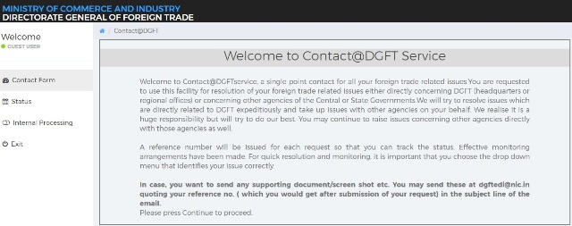 Government sets up online facility for effective resolution of foreign trade-related issues