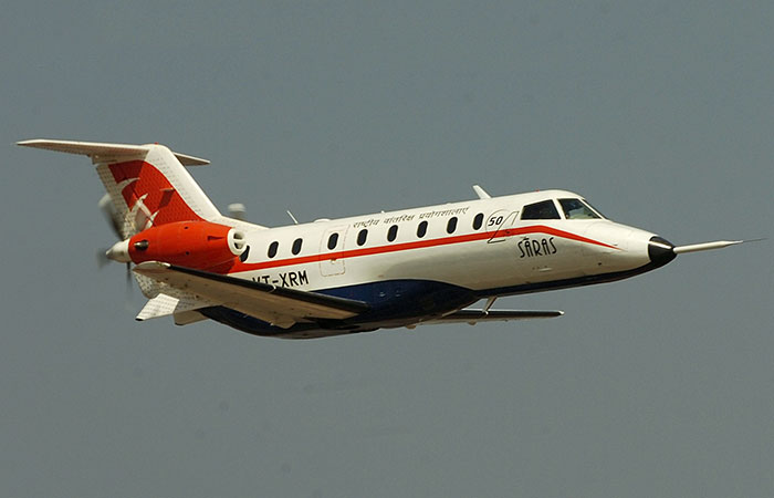 Light Transport Aircraft SARAS completes the second test-flight successfully