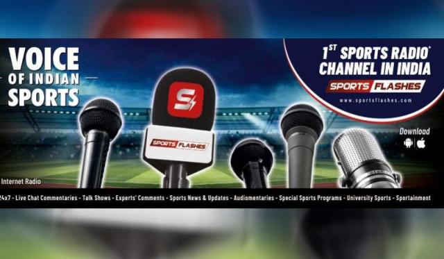 Sports flashes Indias first sports radio channel