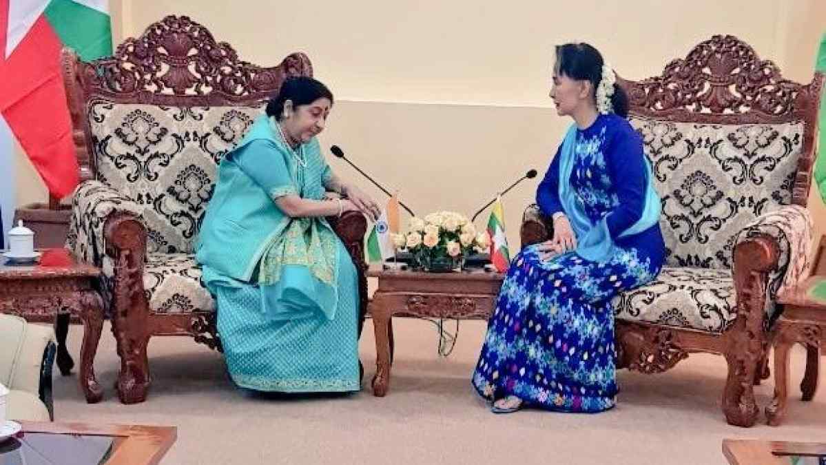 भारत और म्यांमार के मध्य 7 समझौतों पर हस्ताक्षर