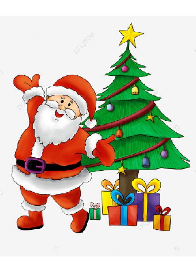 merry christmas drawings easy - Clip Art Library